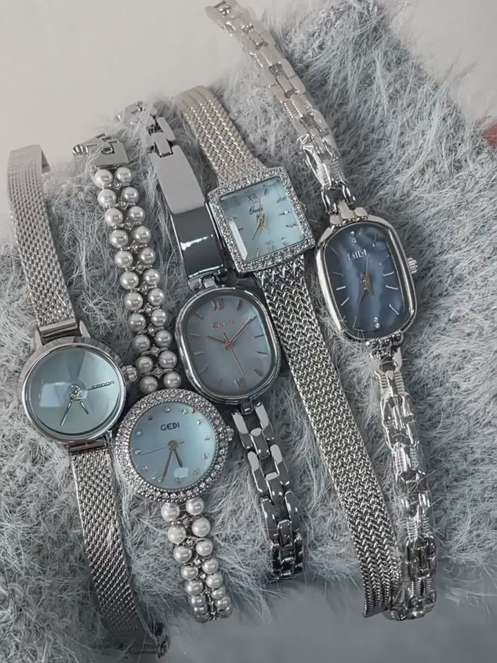 Elegant Blue-Toned Women’s Watch Collection